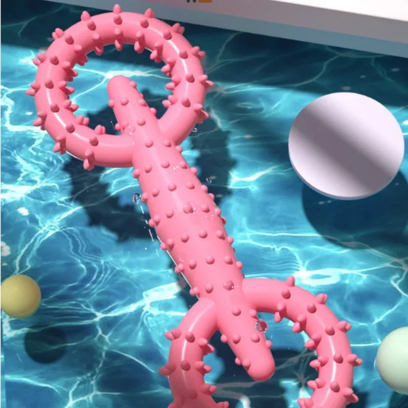Treat Dispenser Rubber Chew Toy