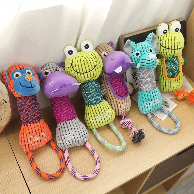 Corduroy Plush Animal Dog Toy