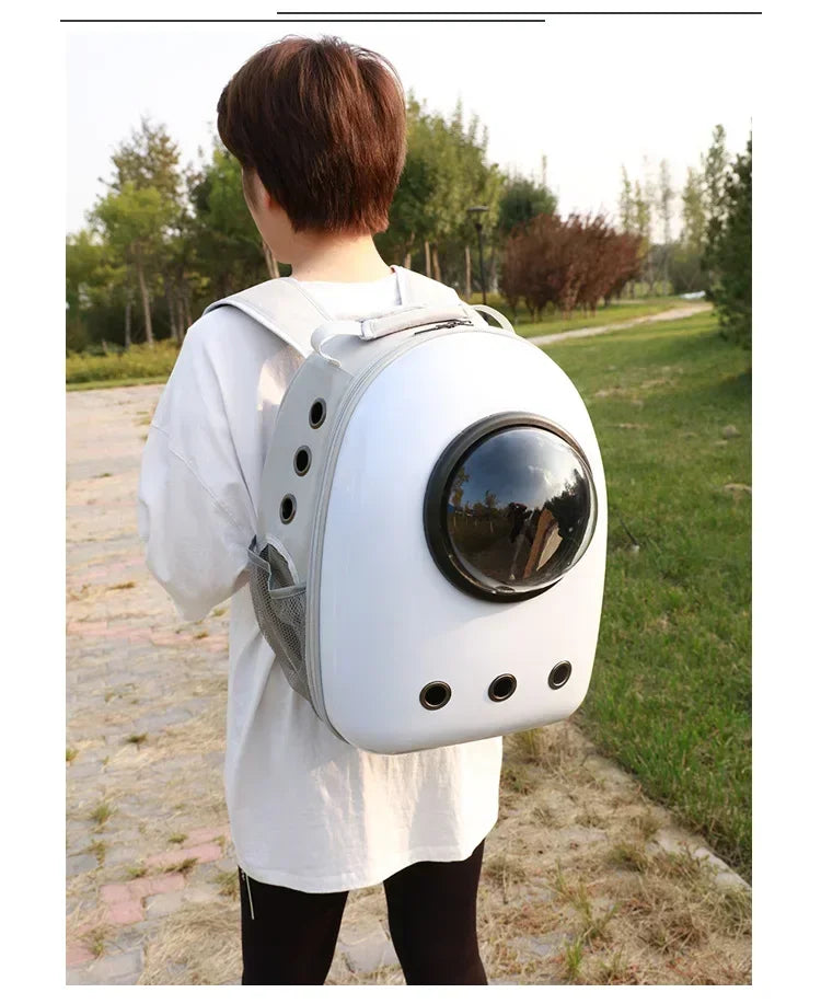 Astronaut Bubble Cat Backpack