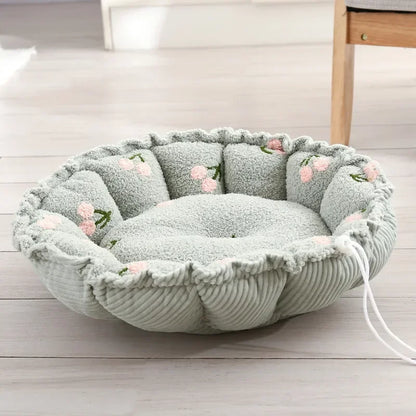 Winter Cushion Dog House Bed