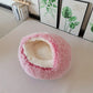 Cozy Covered Cat Dog Bed